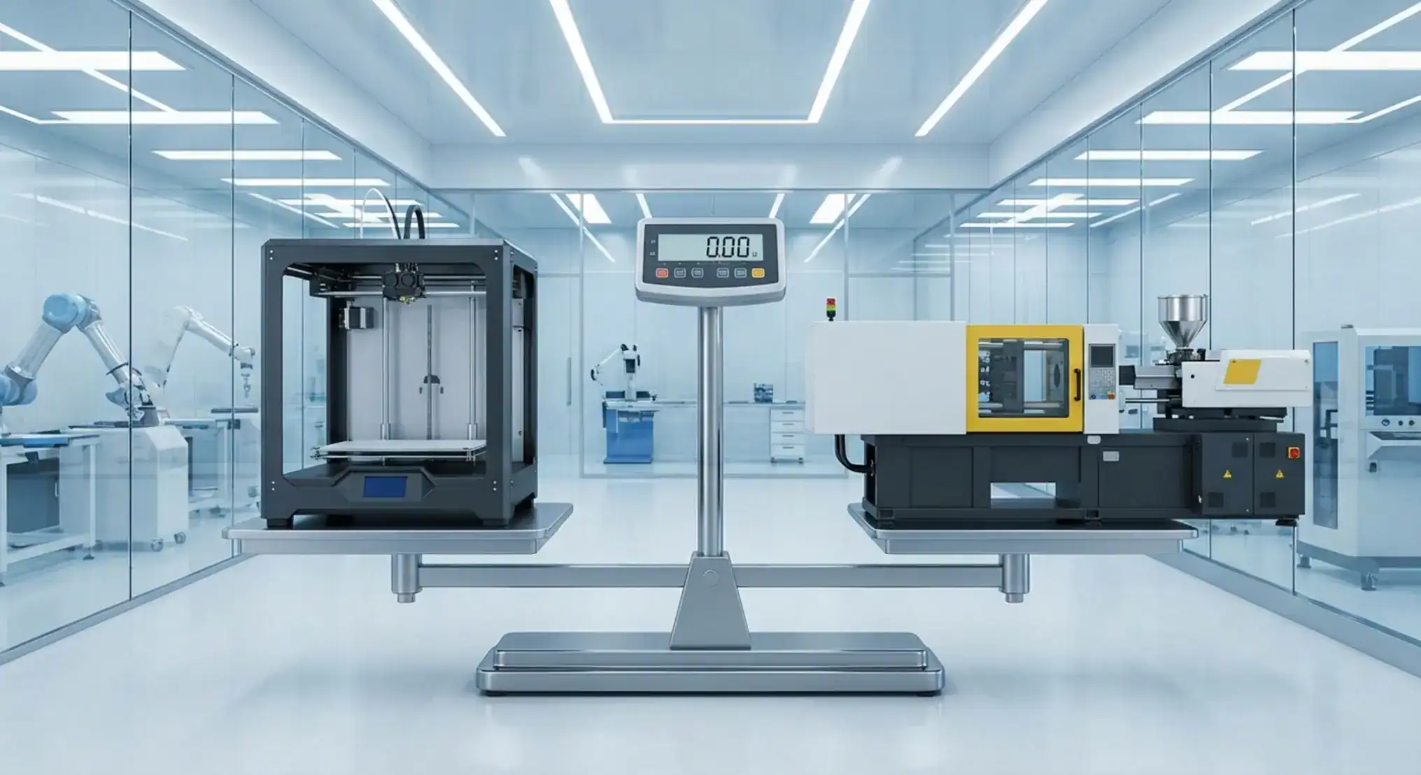 Injection Molding vs. 3D Printing: When Does Mass Production Pay Off?